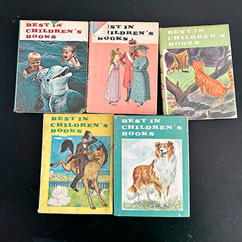 This is a picture of a set of children's books