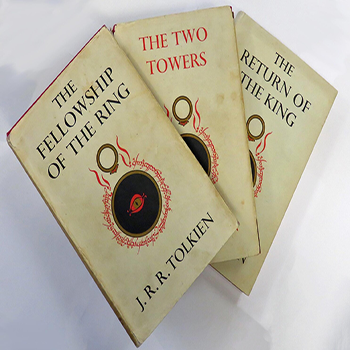 This is a picture about Lord Of The Rings Books