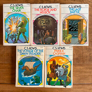 This is a picture of the Narnia collection of books